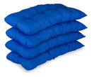 Conjunto Namoradeira, 2 Cadeiras Completo AZUL + 4 Almofadas + 1 Mesa Centro